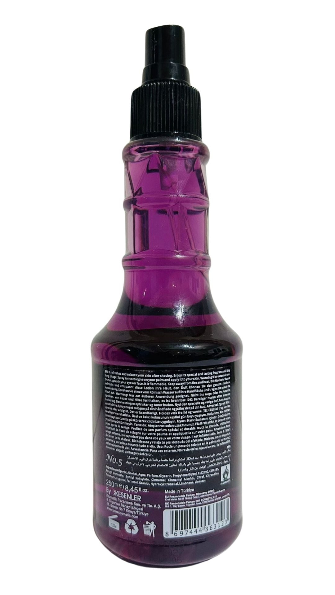 Barber Cologne N 5