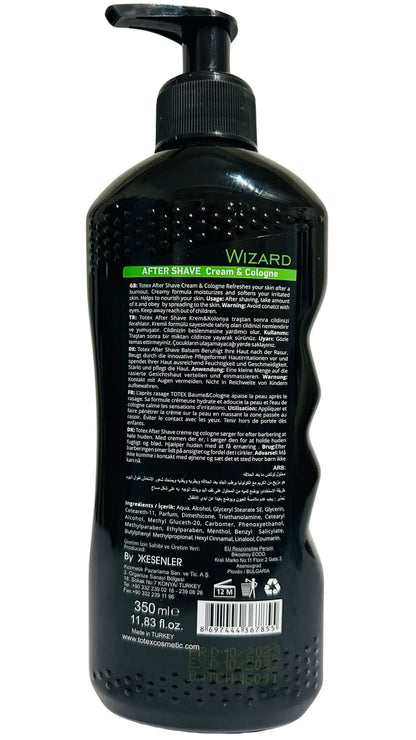 After Shave CreamGCologne Wizard - 350ml